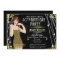 Flapper Girl Birthday Invitation