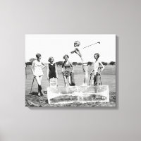 Flapper Girls Playing Golf, 1926