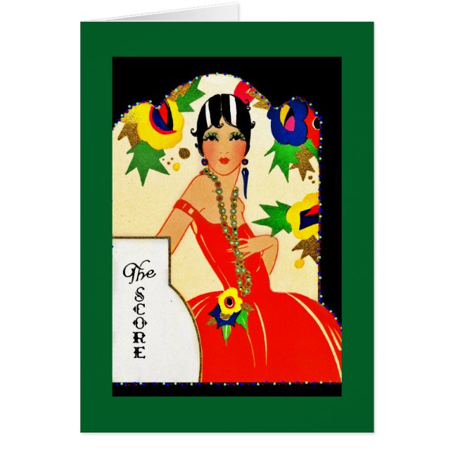 Flapper Keeping Score (Front)