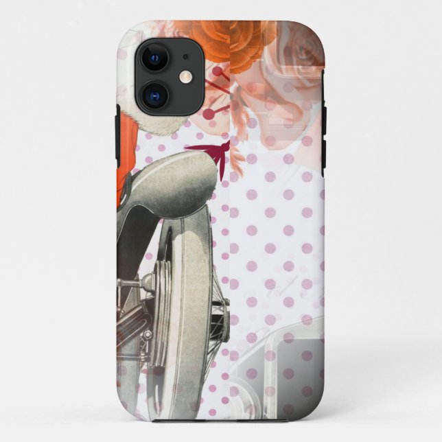 flapper polkadots Case-Mate iPhone case (Back)