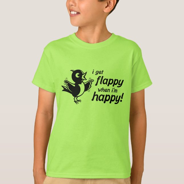 Flappy Happy T-Shirt (Front)