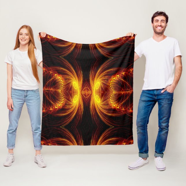 Flare 2 fleece blanket (In Situ)