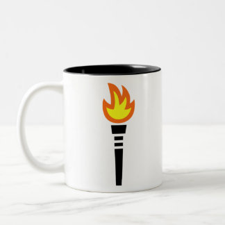 Flare or torch Two-Tone coffee mug