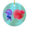 Flaring Betta Splendens Fighting Fish Ornament