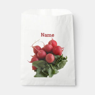 Flaring Red Radish Bunch Favour Bags