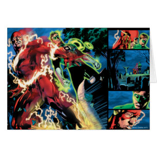 Flash and Green Lantern Panel