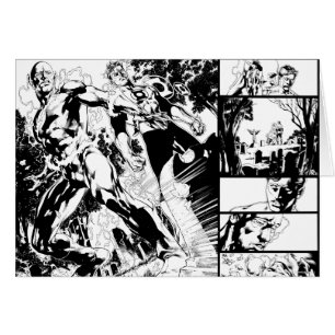 Flash and Green Lantern Panel 2