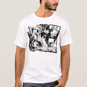 Flash and Green Lantern Panel 2 T-Shirt