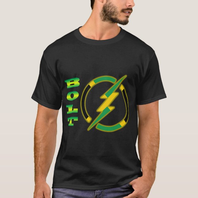 Flash Bolt - Fastest Man Alive T-Shirt (Front)