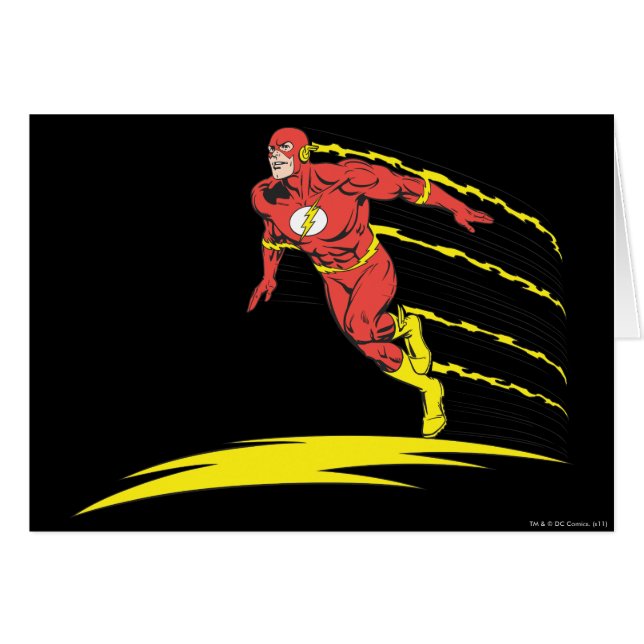 Flash Leaps Left (Front Horizontal)