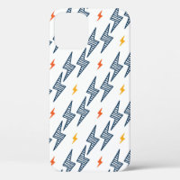 Flash. Lightning Bolts Seamless Pattern. Backgroun