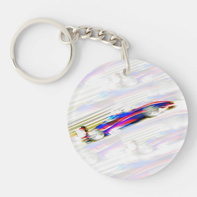 Flash of Colour Key Ring (Front)