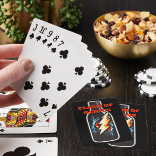 Flash of Genius Playing Cards