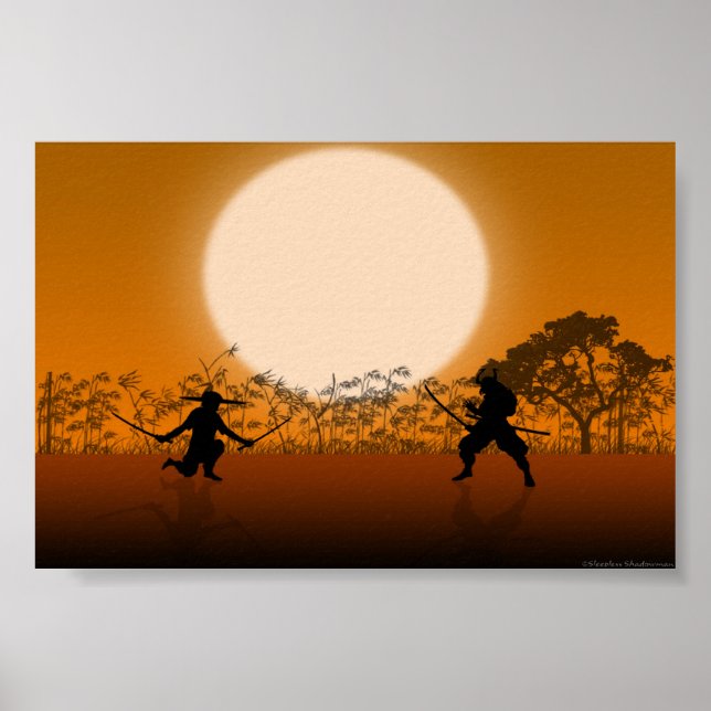 Flash of the Blades Poster (Front)