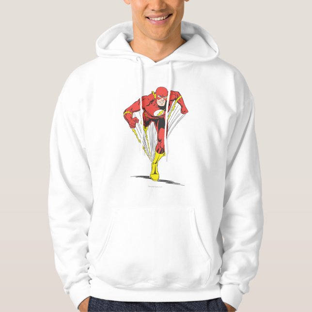 Flash Runs Forward Hoodie (Front)