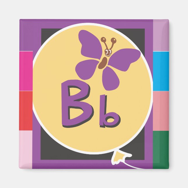 FlashCardB Magnet (Front)