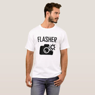 Flasher Funny Tshirt