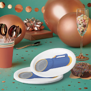 Flashlight Paper Plate