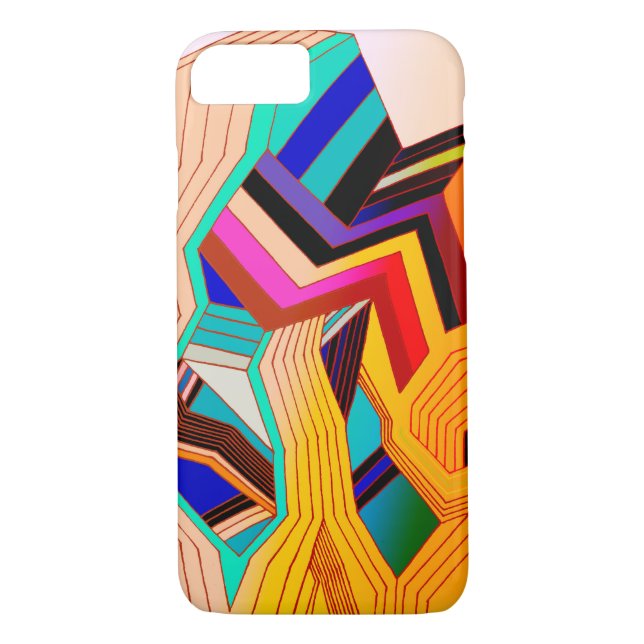 Flashy Art Phone Case (Back)