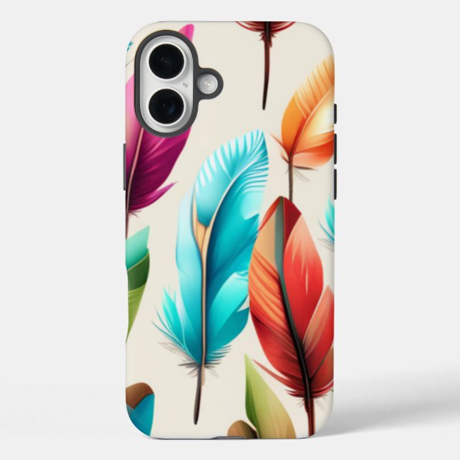 Flashy Feathers  Case-Mate iPhone Case (Back)