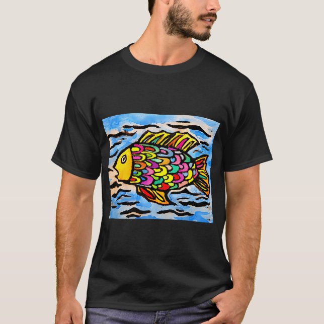 Flashy Fish T-Shirt (Front)
