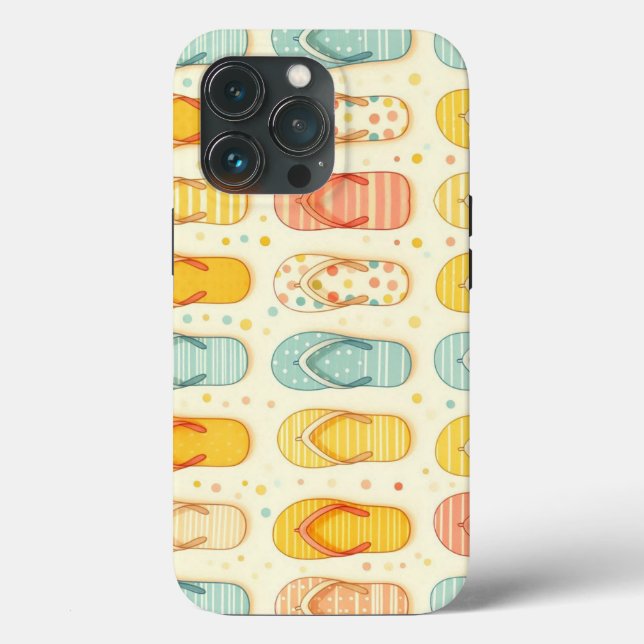Flashy Flip-flops  Case-Mate iPhone Case (Back)