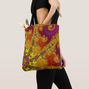 Flashy Fractal Tote Bag