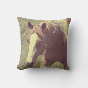 Flashy Paint Mare Cushion
