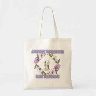 Flashy romantic-touch bag