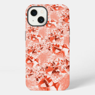 Flashy salmon to red with some bright and twisted iPhone 13 case