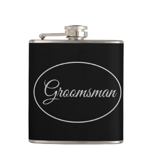 Flask-Groomsman Hip Flask
