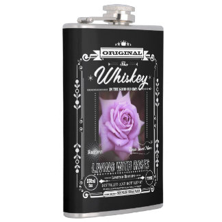 FLASK__Rosa Sweet Moon Hip Flask