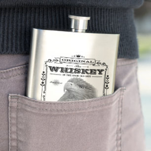 FLASK_White-tailed Eagle Hip Flask