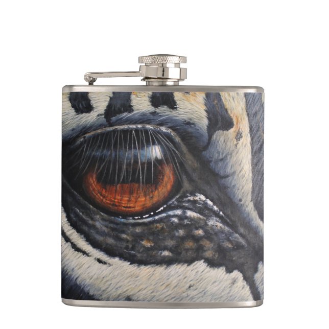Flask Zebra Eye (Front)