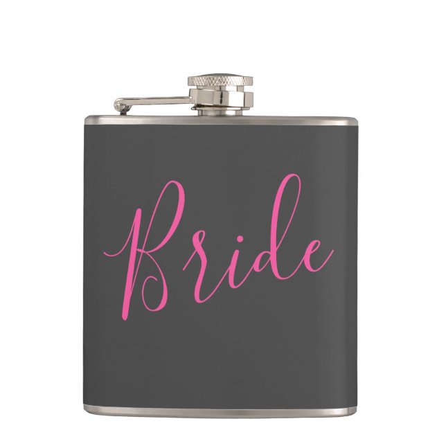 Flasks - Bride Blush Pink (Front)