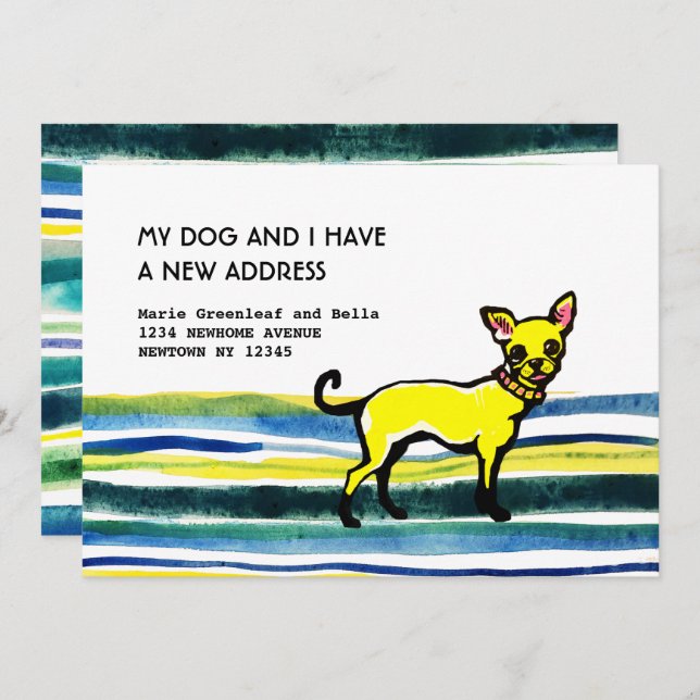 Flat Announcement Card (Front/Back)