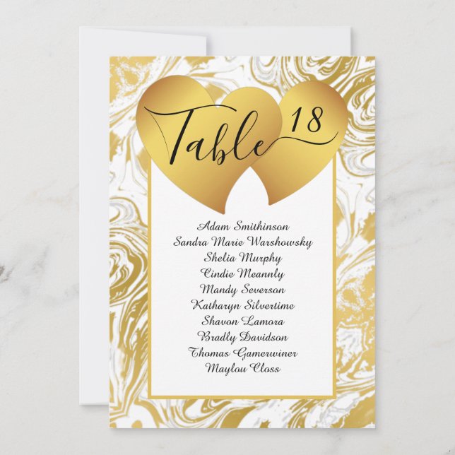 Flat Announcement Card (Back)