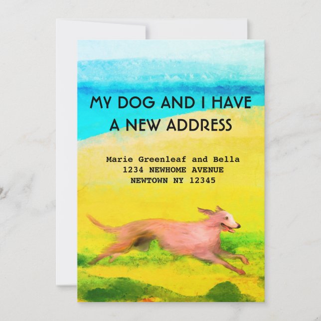 Flat Announcement Card (Front)