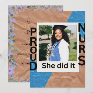 Flat Announcement Card