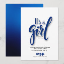 Flat Announcement Card