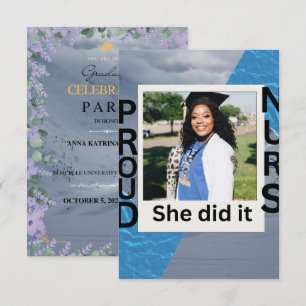 Flat Announcement Card