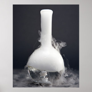 Flat-bottom Flask Poster