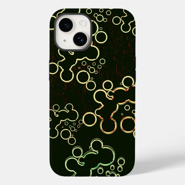 Flat Bubbles ROG Case-Mate iPhone Case (Back)