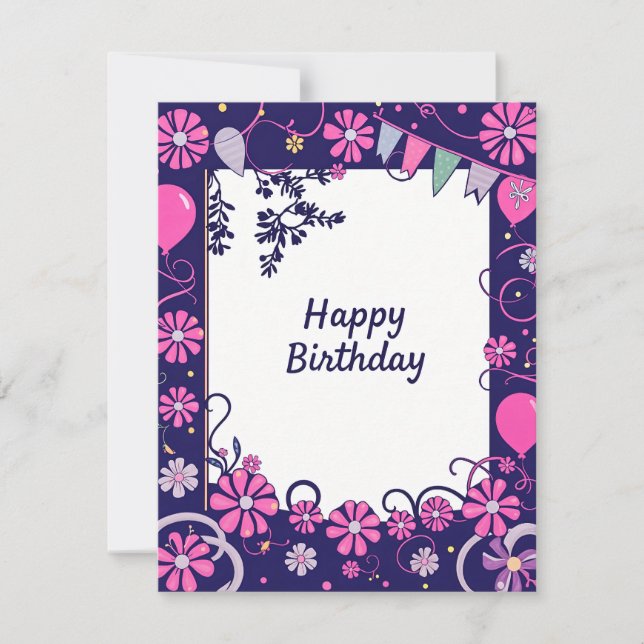 Flat Card (Front)