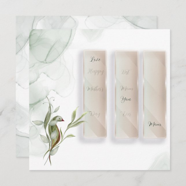 Flat  card  (Front/Back)