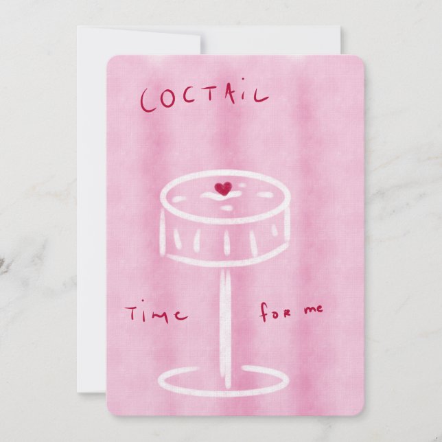 Flat Card cocktail (Front)