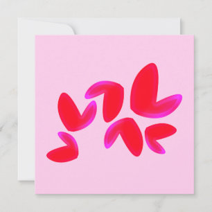 Flat Cards with Hearts