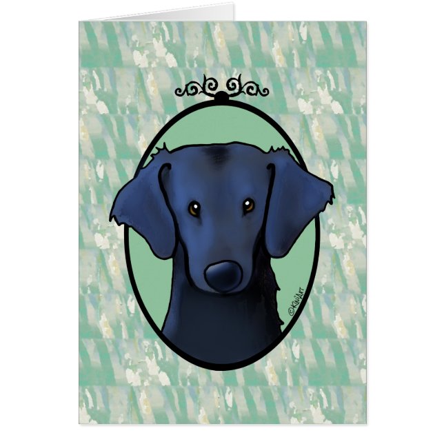 Flat Coated Retriever (Front)