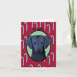 Flat Coated Retriever Christmas Holiday Card