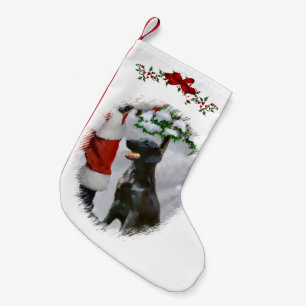 Flat-Coated Retriever Christmas Small Christmas Stocking